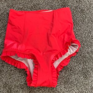 Kortni Jeane Ruffle Swim Bottoms